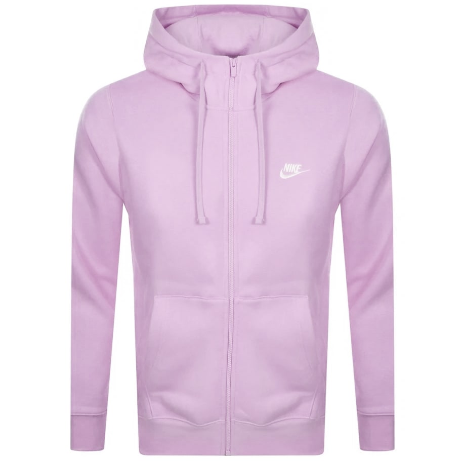 Alternative Image for ProductNike Full Zip Club Hoodie Lilac1